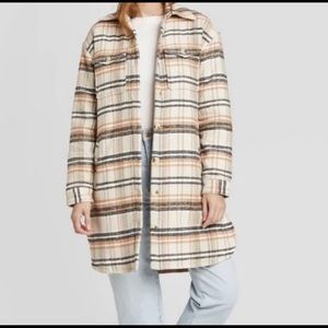 Universal Thread Women's Mid Length Plaid
Jacket XXL